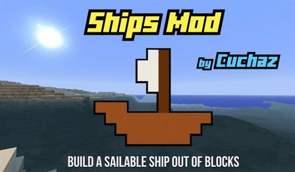 Build your own boat to sail over the Minecraft seas and oceans.