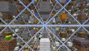 SkyGrid Survival Map for Minecraft 1.5
