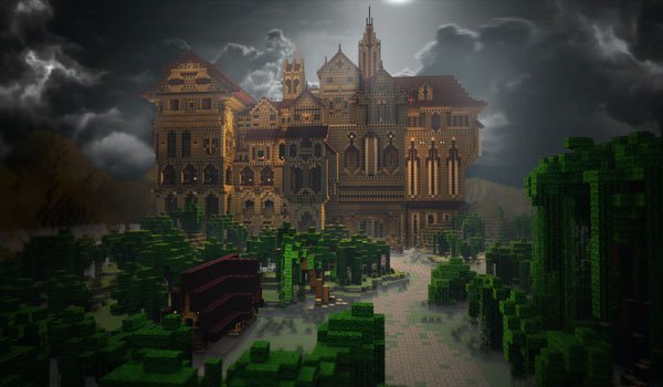 Herobrine's Mansion Map for Minecraft 1.7.2