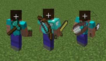 Back Tools Mod for Minecraft 1.12.2, 1.11.2 and 1.10.2