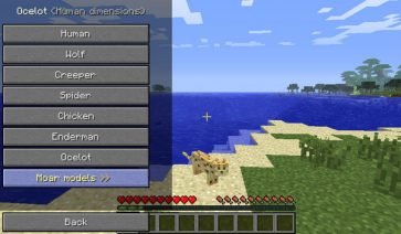 Shape Shifter Z Mod for Minecraft 1.6.2