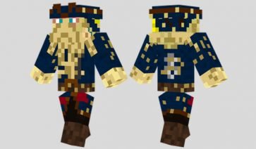 Davy Jones Skin for Minecraft