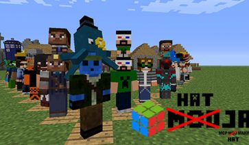 Hats Mod for Minecraft 1.12.2, 1.10.2 and 1.7.10