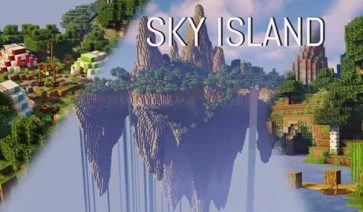 Sky Islands Map for Minecraft 1.19, 1.18, 1.16 and 1.12
