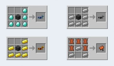 Craftable Horse Armor Mod for Minecraft 1.18.1, 1.7.10 and 1.16.5
