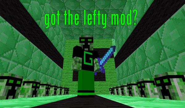 Left-Handed Mod for Minecraft 1.6.2