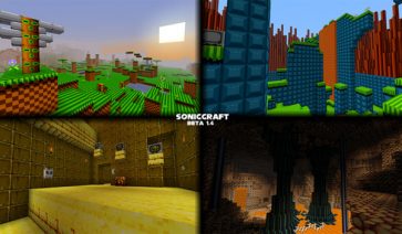 SonicCraft Map for Minecraft 1.7