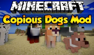 Copious Dogs Mod for Minecraft 1.6.4