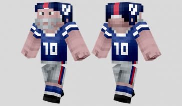 NFL Player Skin for Minecraft