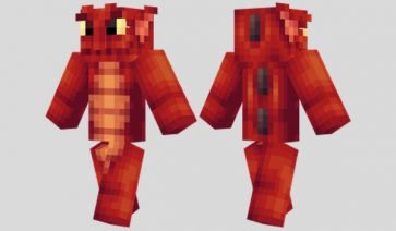 Red Sea Monster Skin for Minecraft
