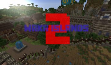 Waka Islands 2 Map for Minecraft 1.14, 1.12 and 1.11