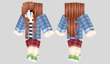 Casual Girl Skin for Minecraft