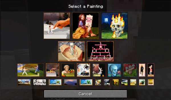 Painting Selection GUI Mod