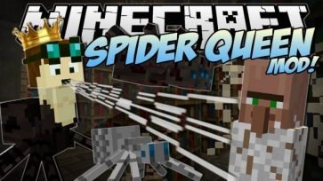 Spider Queen Mod for Minecraft 1.7.10