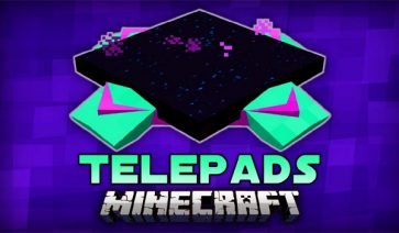 TelePads Mod for Minecraft 1.18.2, 1.17.1, 1.16.5 and 1.12.2