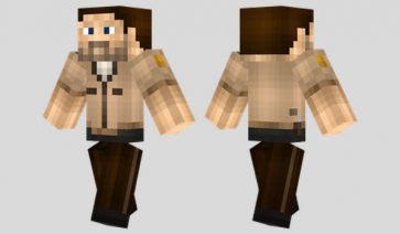 Rick Grimes Skin for Minecraft