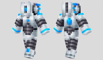 Prototype Silver Skin for Minecraft