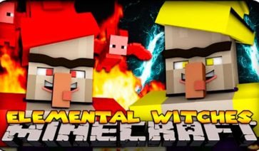 Elemental Witch Mod for Minecraft 1.8 and 1.7.10