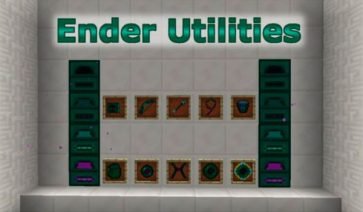 Ender Utilities Mod for Minecraft 1.12.2, 1.11.2 and 1.10.2