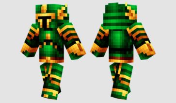 Green Knight Skin for Minecraft