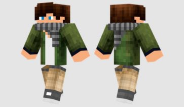 Cool Green Skin for Minecraft