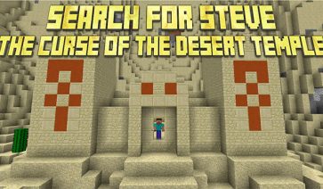 Search for Steve: The Curse of the Desert Temple Map for Minecraft 1.8