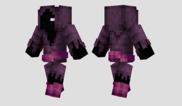 Purple Wizard Skin for Minecraft