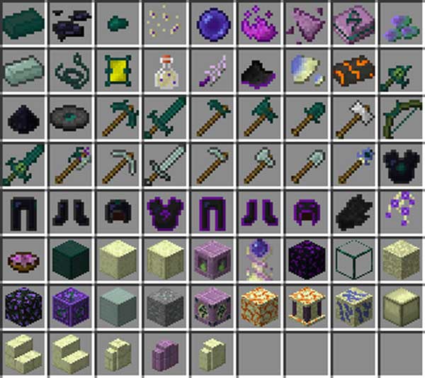 End: Reborn Mod for Minecraft 1.16.5, 1.15.2 and 1.12.2