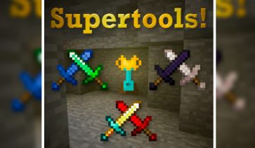 Super Tools Mod for Minecraft 1.15.2 and 1.14.4