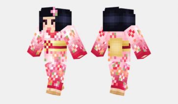 Kokeshi Doll Skin for Minecraft