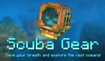 Scuba Gear Mod for Minecraft 1.18.2, 1.17.1 and 1.16.5