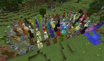 Camouflaged Creepers Mod for Minecraft 1.16.5 and 1.12.2