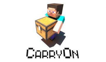 Carry On Mod for Minecraft 1.19.2, 1.18.2, 1.16.5 and 1.12.2