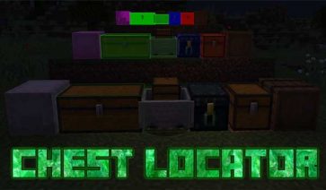 Chest Locator Mod for Minecraft 1.16.5, 1.15.2 and 1.12.2