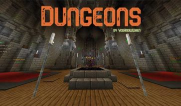 Dungeons Map for Minecraft 1.17 and 1.16
