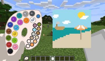 Joy of Painting Mod for Minecraft 1.18.2, 1.17.1 and 1.16.5