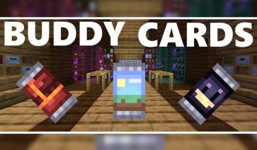 Buddycards Mod for Minecraft 1.18.1, 1.17.1 and 1.16.5