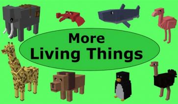 More Living Things Mod for Minecraft 1.18.2, 1.17.1 and 1.16.5