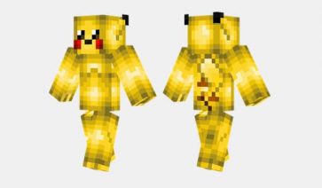 Pikachu Skin for Minecraft