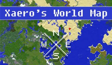 Xaero’s World Map Mod for Minecraft 1.18.1, 1.17.1, 1.16.5 and 1.12.2