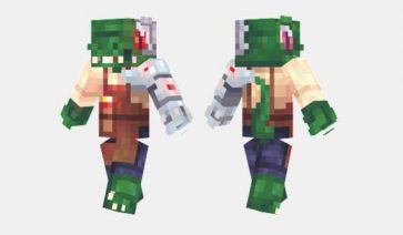 Redstone Raptor Skin for Minecraft