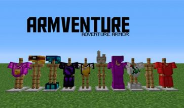Armventure Mod for Minecraft 1.17.1, 1.16.5 and 1.15.2