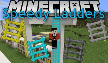 Speedy Ladders Mod for Minecraft 1.18.1, 1.17.1 and 1.16.5