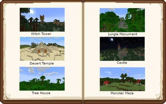 Image where we can see an example of some of the dungeons that the Dungeons Enhanced mod will improve.