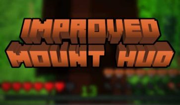 Improved Mount HUD Mod for Minecraft 1.18.1 and 1.16.5