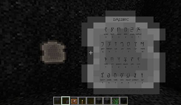 Image where we can see one of the objects added by the Rune Craft mod.