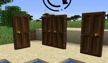 Automatic Doors Mod for Minecraft 1.18.2, 1.17.1, 1.16.5 and 1.12.2