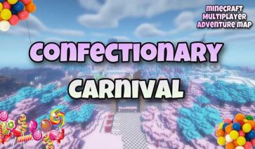 Confectionary Carnival Map for Minecraft 1.18
