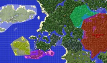 Map Frontiers Mod for Minecraft 1.19, 1.18.2, 1.17.1, 1.16.5 and 1.12.2