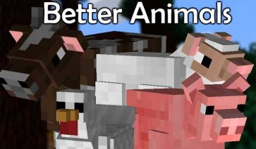 Better Animal Models Mod for Minecraft 1.19, 1.18.2, 1.16.5 and 1.12.2